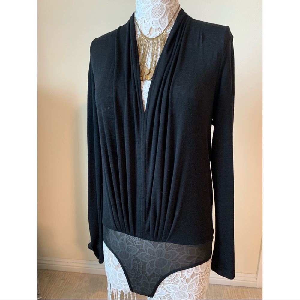 Anthropologie Deletta Long Sleeve Bodysuit BNWOT